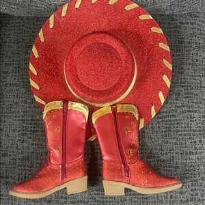 TOY STORY JESSIE HAT PANTS AND BOOTS FOR HALLOWEEN